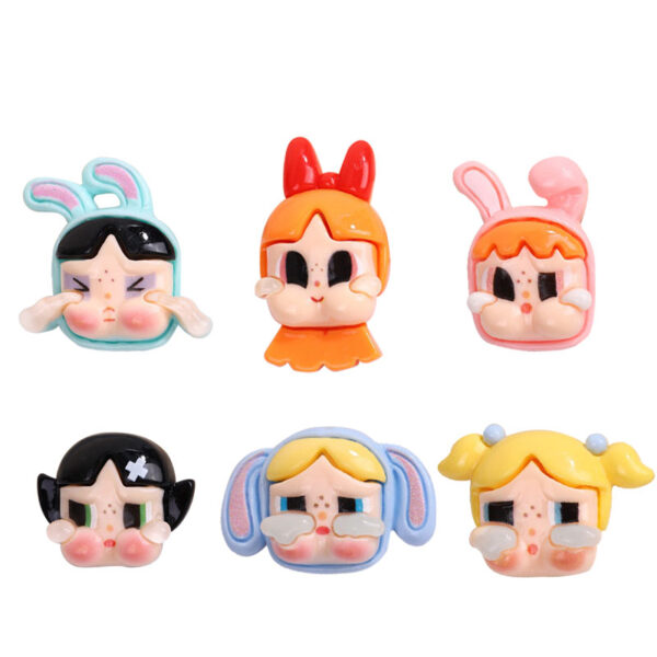 Crybaby Jibbitz 6pcs Set