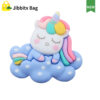 Rainbow Unicorn 16mm button Bag Charms (Set of 5)